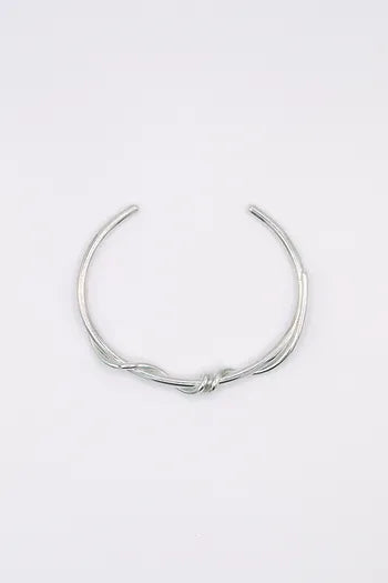 Bracelet jonc argent 925 - Fauve