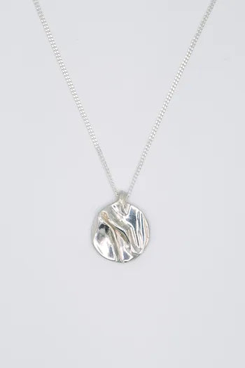 Collier médaille argent 925 - Mutine