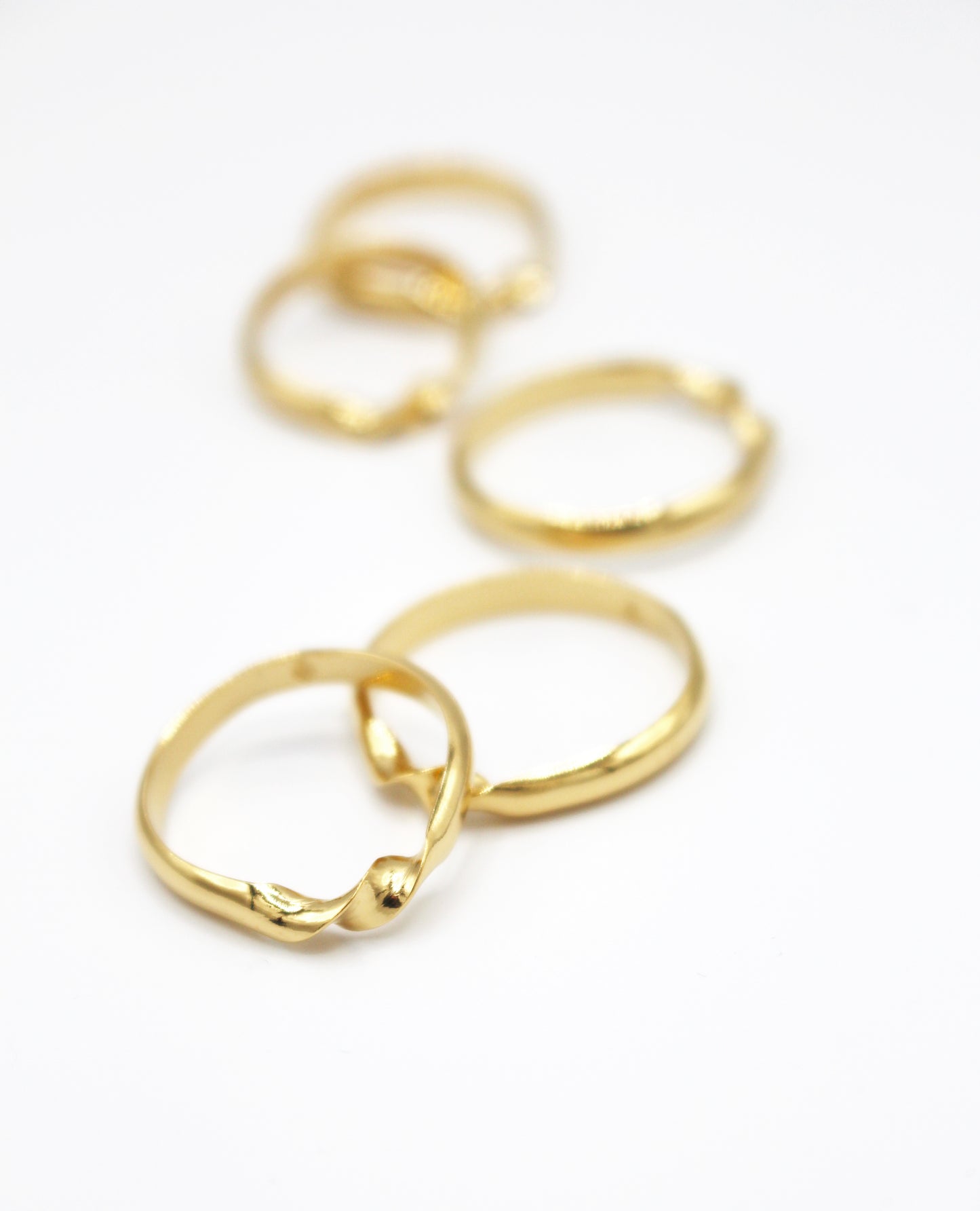 Bague argent 925 plaqué or - Ariette