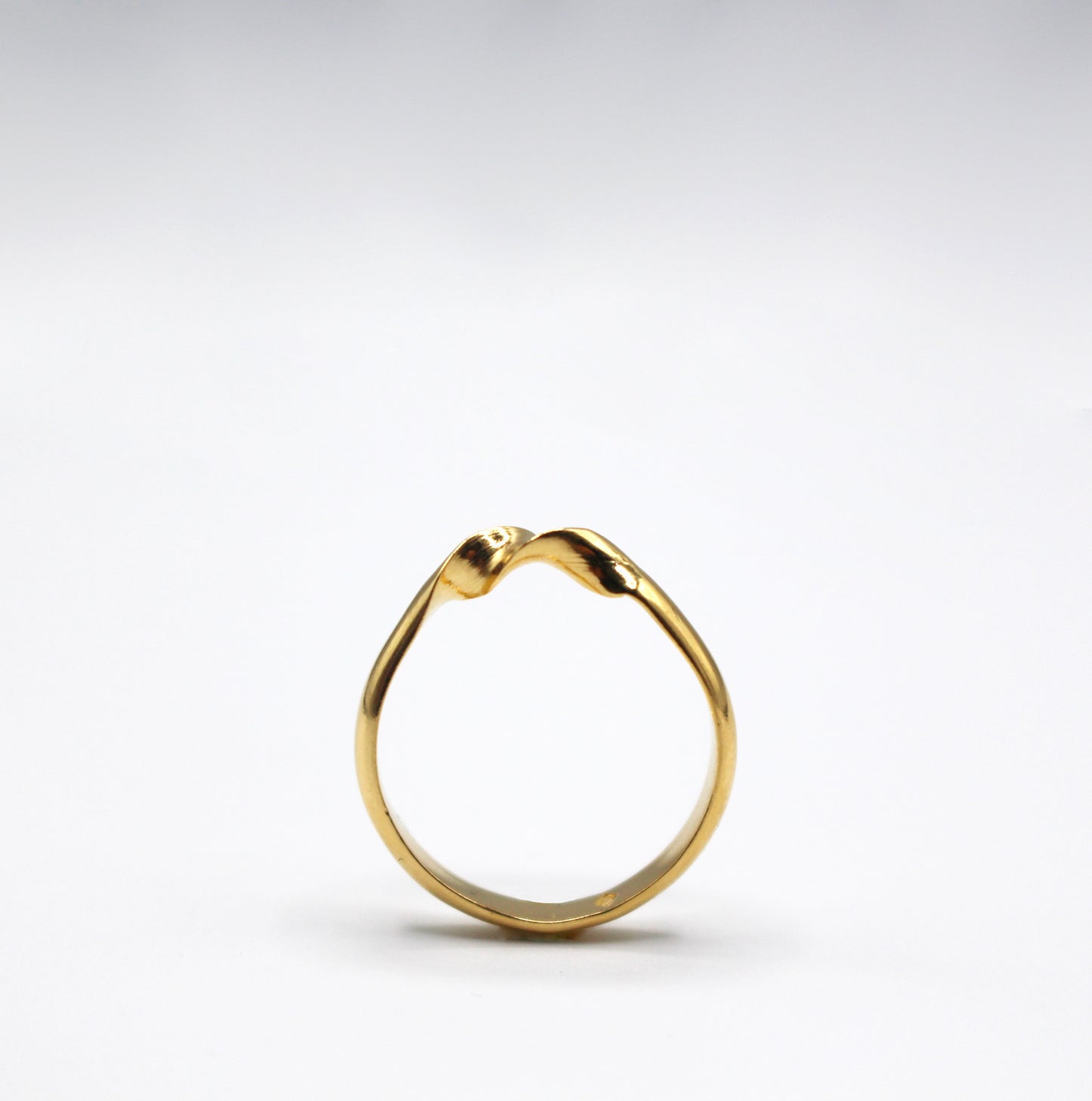 Bague argent 925 plaqué or - Ariette