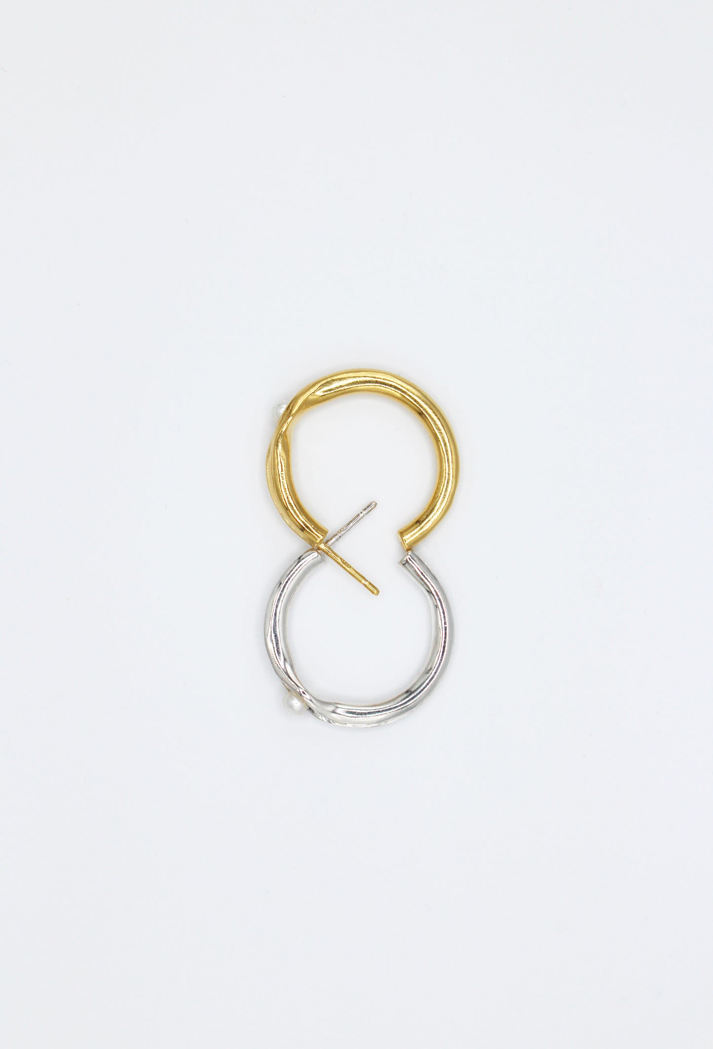 Boucles d'oreilles créoles argent 925 - Caprice