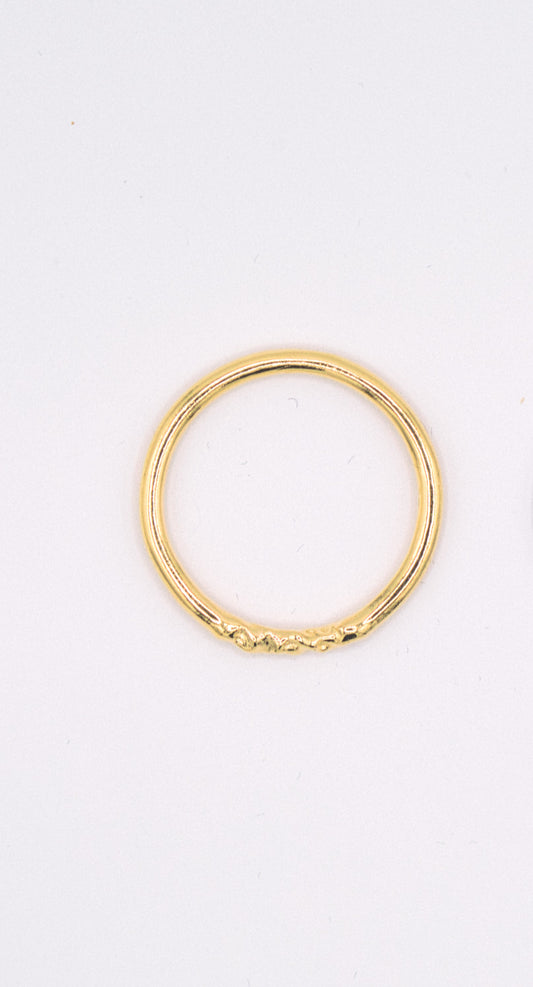 Bague vermeil - Chamade