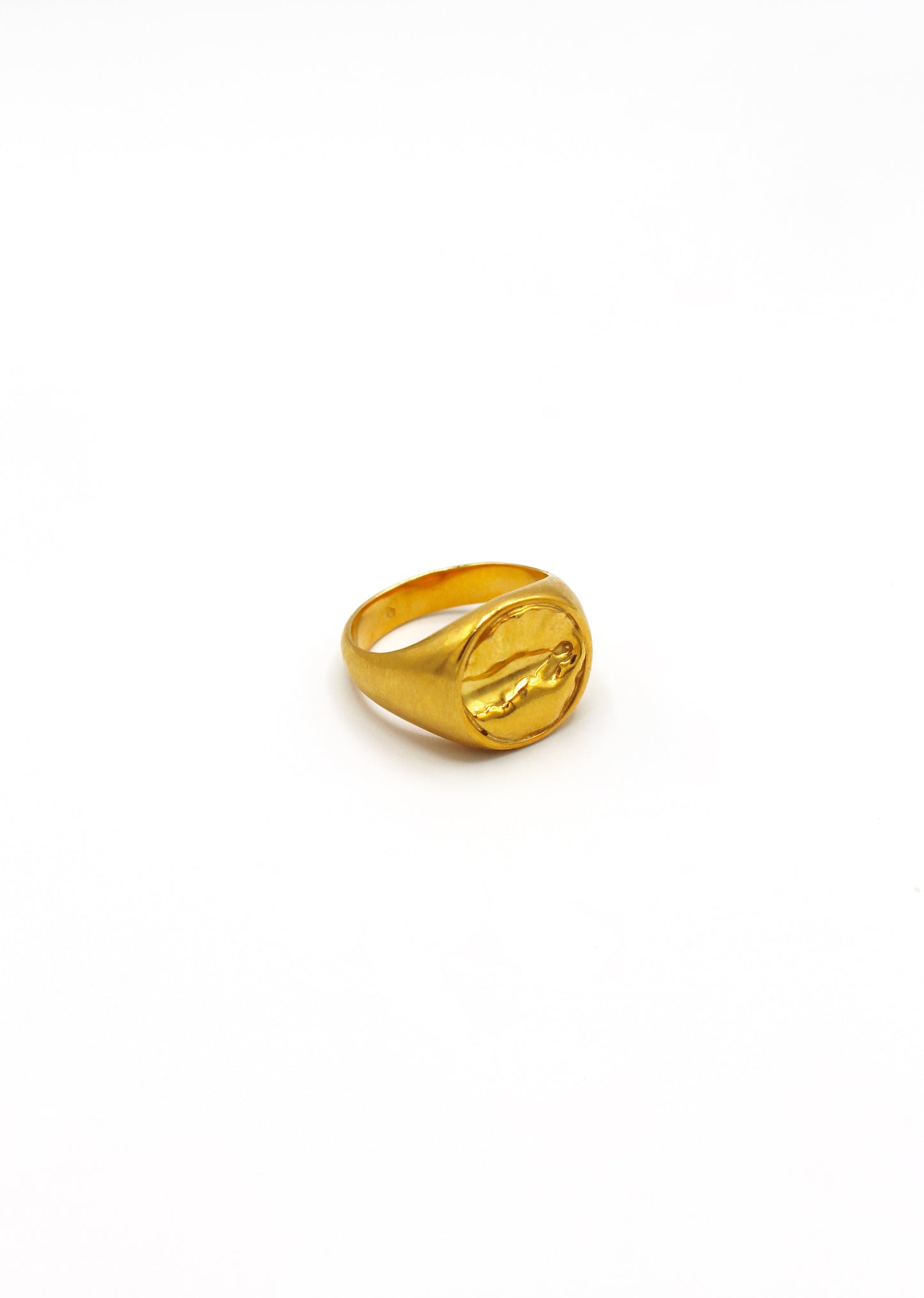 Bague chevalière vermeil - Punch