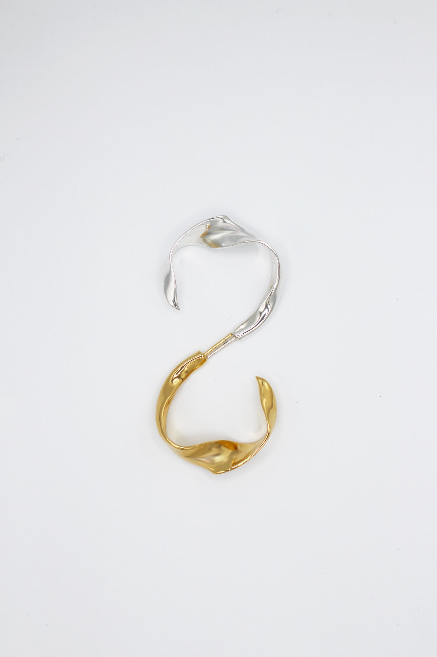 Boucle d'oreilles créoles argent 925 - Flâneuse
