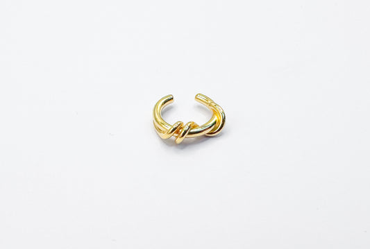 Earcuff vermeil - Fauve