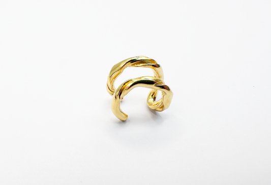 Earcuff vermeil - Pavane