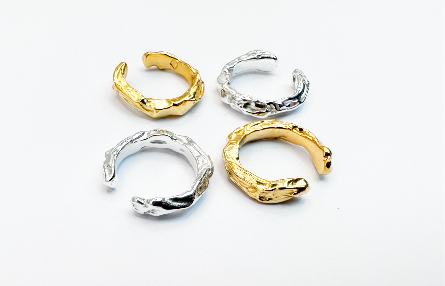 Earcuff vermeil - Flow