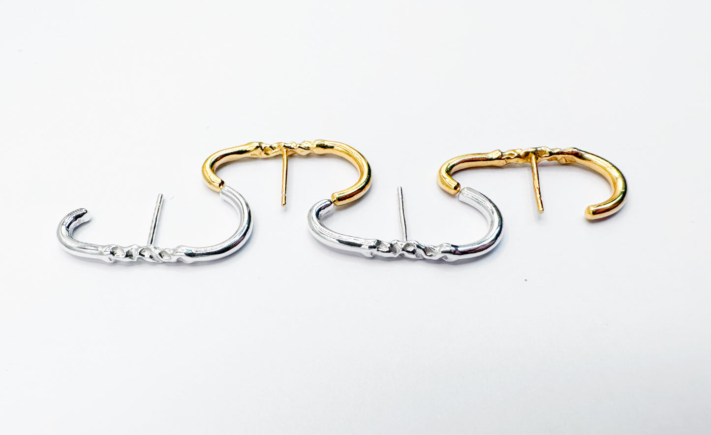 Boucles d'oreilles vermeil - Chamade