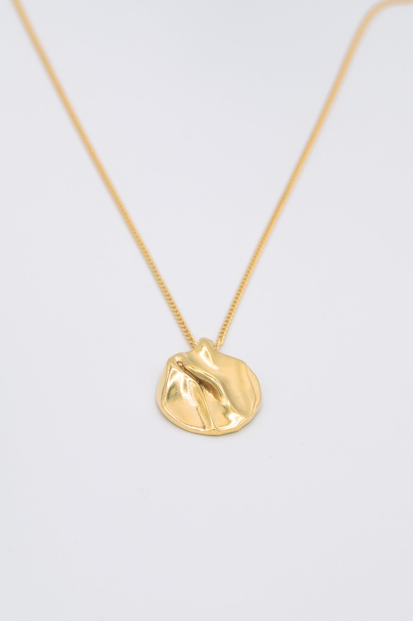 Collier médaille vermeil - Mutine