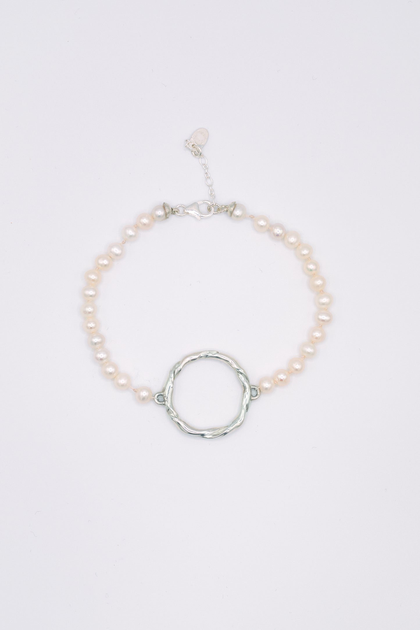 Bracelet argent 925 & perles de culture - Pavane