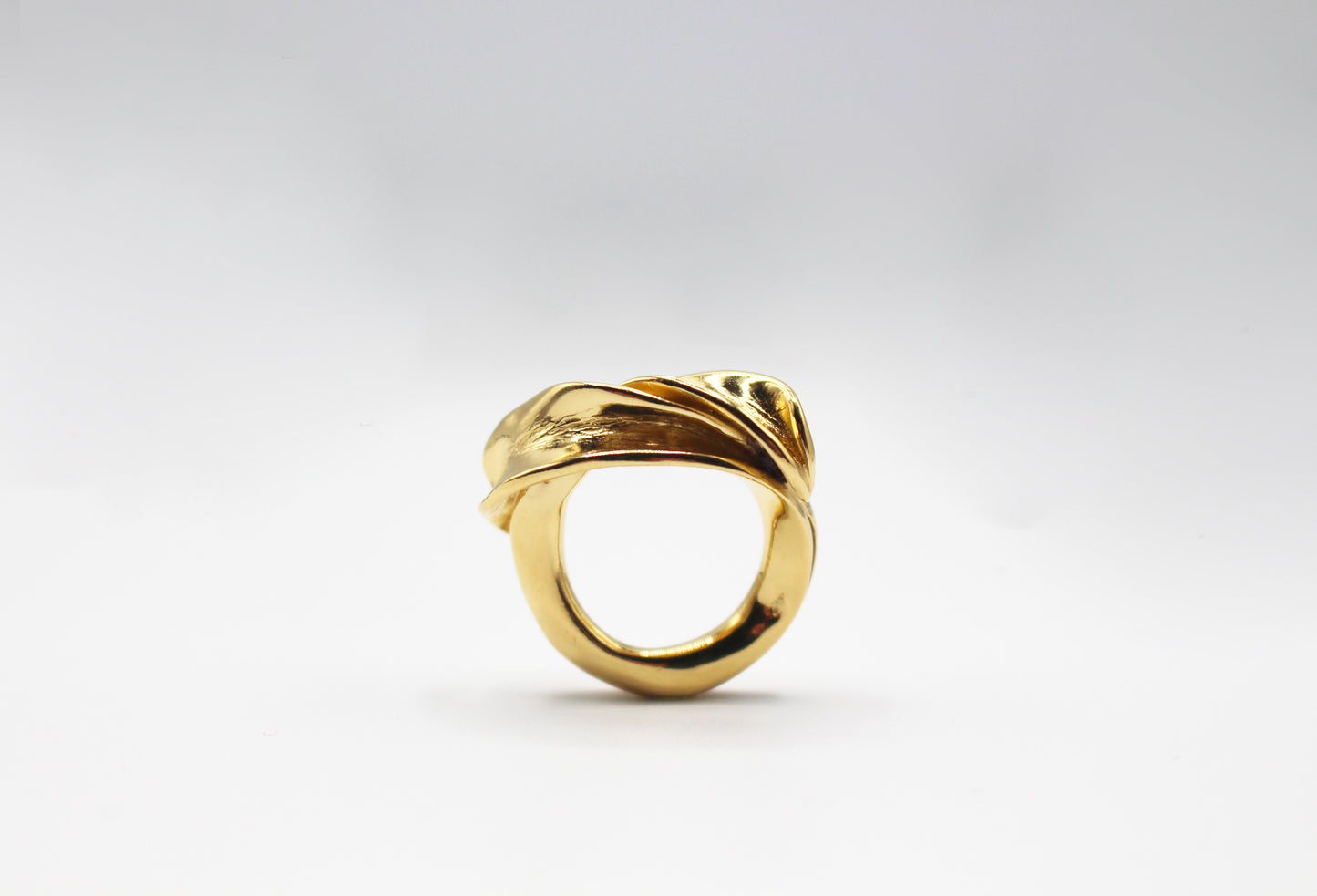 Bague argent 925 plaqué or - Spleen
