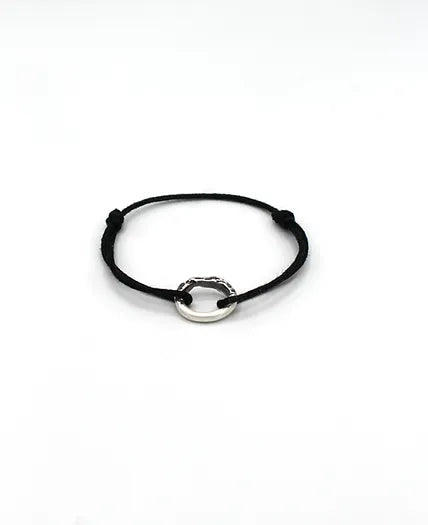 Bracelet maillon argent 925 patiné - Alter