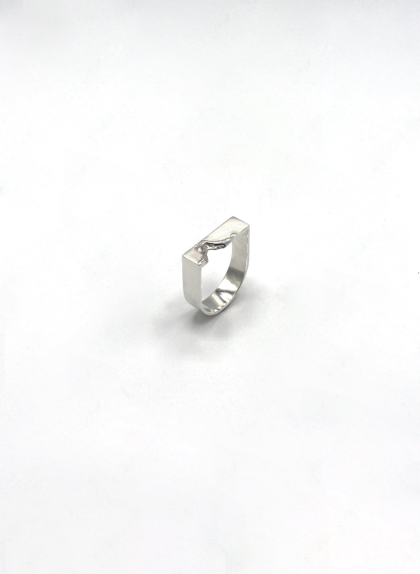 Bague chevalière argent 925 - Balafre