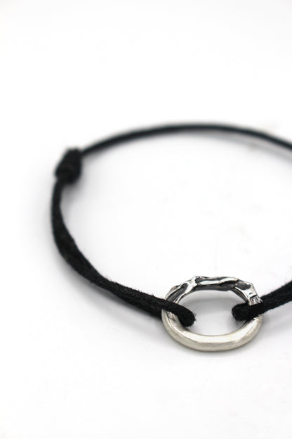 Bracelet maillon argent 925 patiné - Alter