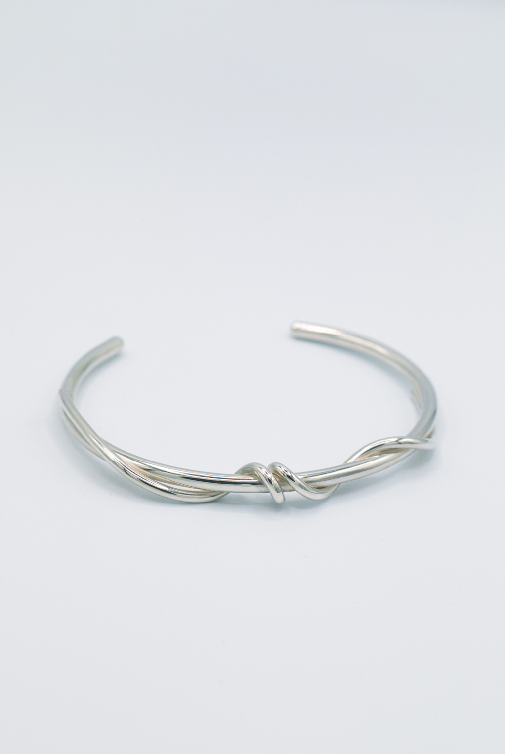 Bracelet jonc argent 925 - Fauve