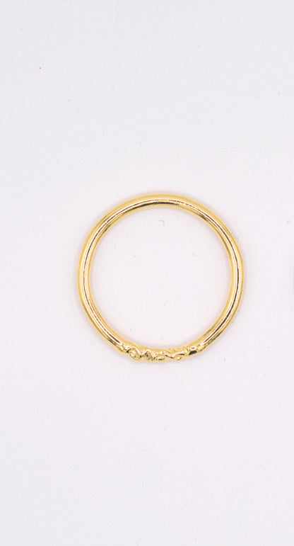 Bague vermeil - Chamade