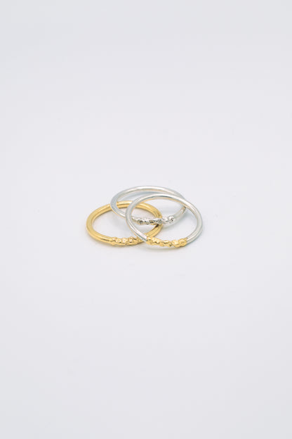 Bague or 18 carats & argent - Chamade