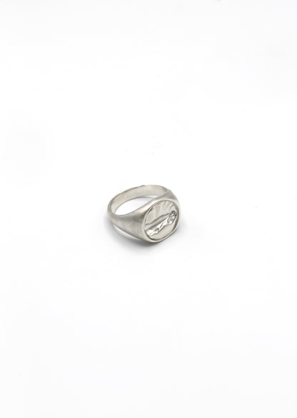 Bague chevalière argent 925 - Punch