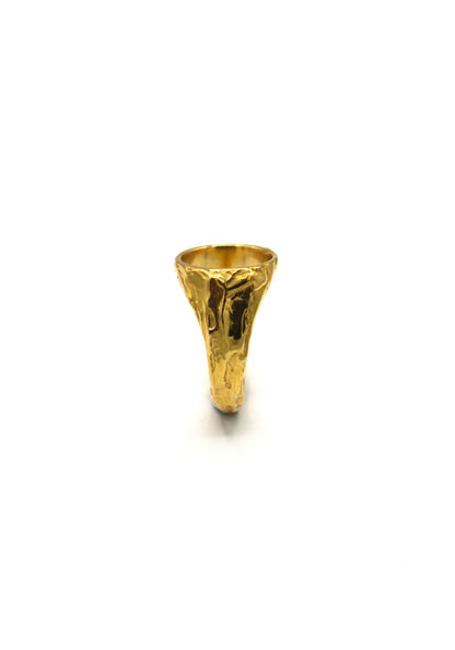 Bague chevalière vermeil - Bluff