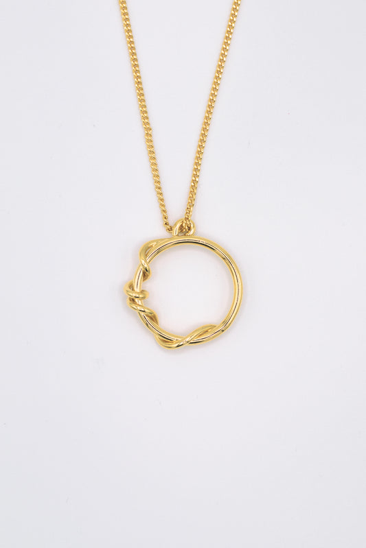 Collier vermeil - Fauve