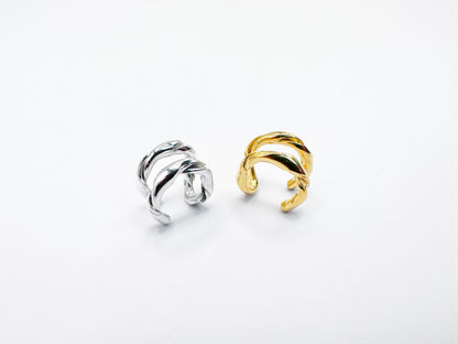 Earcuff vermeil - Pavane