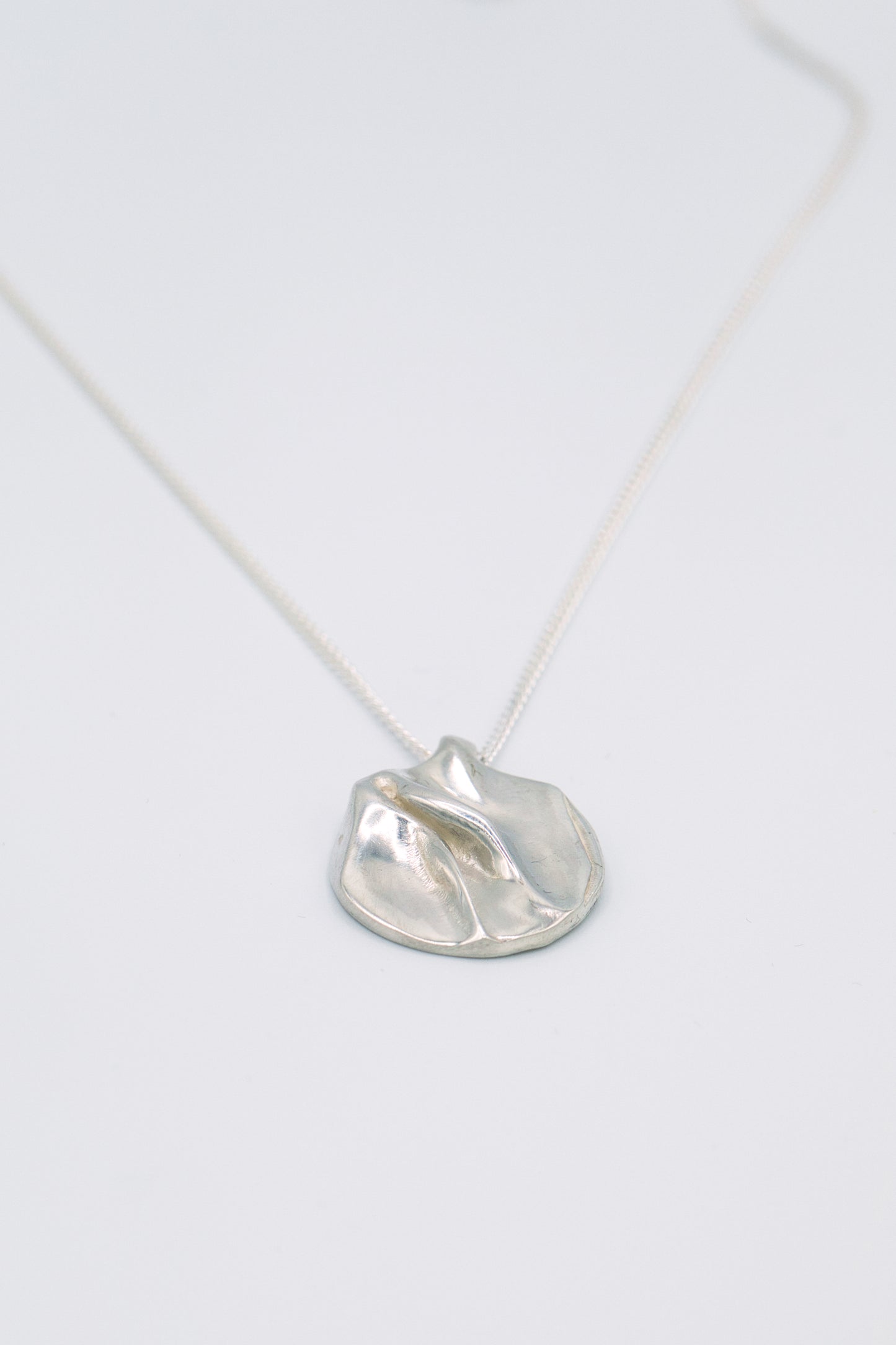 Collier médaille argent 925 - Mutine