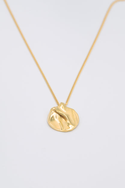 Collier médaille vermeil - Mutine