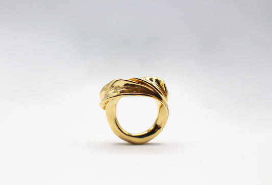 Bague argent 925 plaqué or - Spleen